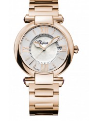 Chopard Imperiale  Quartz Women's Watch, 18K Rose Gold, Silver Dial, 384221-5003