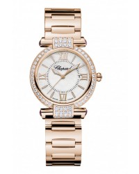 Chopard Imperiale  Quartz Women's Watch, 18K Rose Gold, Mother Of Pearl Dial, 384238-5004
