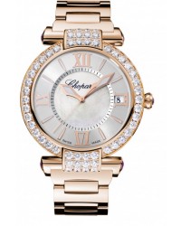 Chopard Imperiale  Automatic Women's Watch, 18K Rose Gold, Silver Dial, 384241-5004