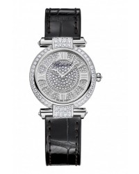 Chopard Imperiale  Quartz Women's Watch, 18K White Gold, Diamond Pave Dial, 384280-1001