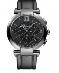 Chopard Imperiale  Chronograph Automatic Men's Watch, Stainless Steel, Black Dial, 388549-3007