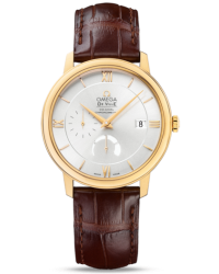 Omega De Ville  Automatic Men's Watch, 18K Yellow Gold, Silver Dial, 424.53.40.21.02.002