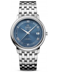 Omega De Ville  Automatic Men's Watch, Stainless Steel, Blue Dial, 424.10.37.20.03.002