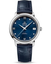Omega De Ville  Automatic Women's Watch, Stainless Steel, Blue Dial, 424.13.33.20.53.001