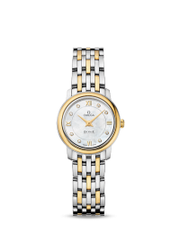 Omega De Ville  Quartz Women's Watch, Stainless Steel, Mother Of Pearl Dial, 424.20.24.60.55.001