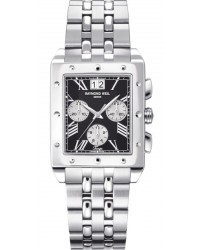 Raymond Weil Tango  Chronograph Quartz Men's Watch, Stainless Steel, Black Dial, 4881-ST-00209