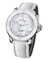 Blancpain Fifty Fathoms  Automatic Women's Watch, Stainless Steel, Mother Of Pearl Dial, 5015-1144-52