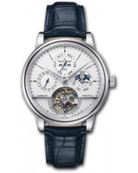 Jaeger Lecoultre Master  Automatic Men's Watch, Platinum, Silver Dial, 5046520