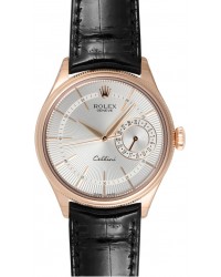 Rolex Cellini Date  Automatic Men's Watch, 18K Rose Gold, Silver Dial, 50515-SLV