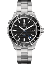 Tag Heuer Aquaracer  Automatic Men's Watch, Stainless Steel, Black Dial, WAK211A.BA0830