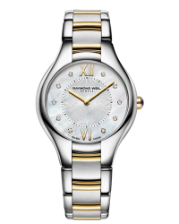 Raymond Weil Noemia  Quartz Women's Watch, Stainless Steel, Mother Of Pearl Dial, 5132-STP-00985