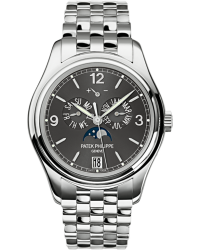 Patek Philippe Complications  Automatic With Power Reserve Men's Watch, 18K White Gold, Grey Dial, 5146/1G-010