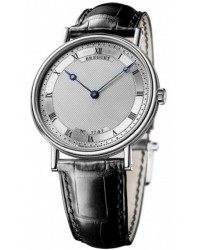 Breguet Classique  Automatic Men's Watch, 18K White Gold, Silver Dial, 5157BB/11/9V6