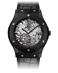 Hublot Classic Fusion 45mm Limited Edition  Automatic Men's Watch, Ceramic, Skeleton Dial, 515.CM.0140.LR