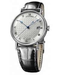Breguet Classique  Automatic Men's Watch, 18K White Gold, Silver Dial, 5177BB/12/9V6