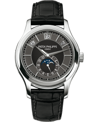 Patek Philippe Complications  Automatic With Power Reserve Men's Watch, 18K White Gold, Grey Dial, 5205G-010