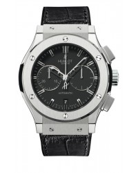 Hublot Classic Fusion 45mm  Chronograph Automatic Men's Watch, Titanium, Black Dial, 521.NX.1170.LR