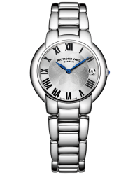 Raymond Weil Jasmine  Quartz Women's Watch, Stainless Steel, Silver Dial, 5235-ST-01659