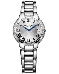 Raymond Weil Jasmine  Quartz Women's Watch, Stainless Steel, Silver Dial, 5235-STS-01659