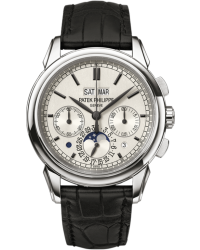 Patek Philippe Grand Complications  Chronograph Mechanical Men's Watch, 18K White Gold, White Dial, 5270G-001