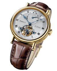Breguet Classique Complications  Automatic Men's Watch, 18K Yellow Gold, Silver Dial, 5317BA/12/9V6