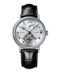 Breguet Classique Complications  Automatic Men's Watch, Platinum, Silver Dial, 5317PT/12/9V6