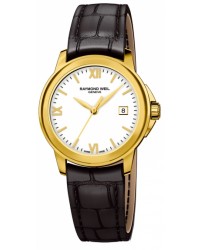 Raymond Weil Tradition  Quartz Women's Watch, Gold Tone, White Dial, 5376-P-00307