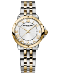 Raymond Weil Tango  Quartz Women's Watch, Stainless Steel, Silver Dial, 5391-STP-00308