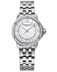 Raymond Weil Tango  Quartz Women's Watch, Stainless Steel, Silver Dial, 5391-STS-00995