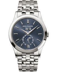 Patek Philippe Complications  Automatic With Power Reserve Men's Watch, 18K White Gold, Blue Dial, 5396/1G-001