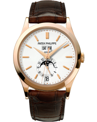 Patek Philippe Complications  Automatic With Power Reserve Men's Watch, 18K Rose Gold, White Dial, 5396R-011