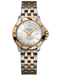 Raymond Weil Tango  Quartz Women's Watch, Stainless Steel, Silver Dial, 5399-STP-00657