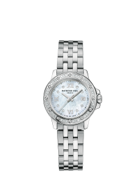 Raymond Weil Tango  Quartz Women's Watch, Stainless Steel, White Dial, 5399-STS-00995