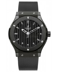 Hublot Classic Fusion 42MM  Automatic Certified Men's Watch, Ceramic, Black Dial, 542.CM.1770.RX
