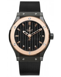 Hublot Classic Fusion 42MM  Automatic Certified Men's Watch, Ceramic, Black Dial, 542.CP.1780.RX