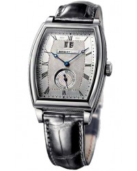 Breguet Heritage  Automatic Men's Watch, 18K White Gold, Silver Dial, 5480BB/12/996