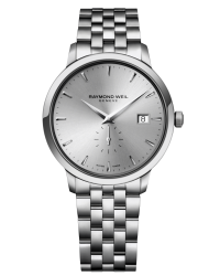 Raymond Weil Toccata  Quartz Men's Watch, Stainless Steel, Silver Dial, 5484-ST-65001