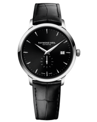 Raymond Weil Toccata  Quartz Men's Watch, Stainless Steel, Black Dial, 5484-STC-20001