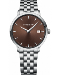 Raymond Weil Toccata  Quartz Men's Watch, Stainless Steel, Brown Dial, 5488-ST-70001