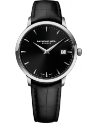 Raymond Weil Toccata  Quartz Men's Watch, Stainless Steel, Black Dial, 5488-STC-20001