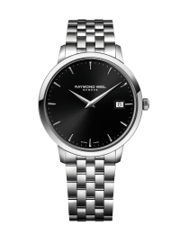 Raymond Weil Toccata  Quartz Men's Watch, Stainless Steel, Black Dial, 5588-ST-20001