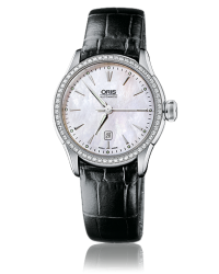Oris Artelier  Automatic Men's Watch, Stainless Steel, Mother Of Pearl Dial, 561-7604-4956-07-5-16-71FC