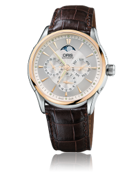 Oris Artelier  Automatic Men's Watch, Stainless Steel, Silver Dial, 581-7592-6351-07-5-21-70FC