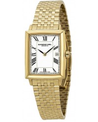 Raymond Weil Tradition  Quartz Women's Watch, Steel & Gold Tone, White Dial, 5956-P-00300