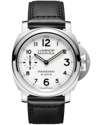 Panerai Luminor Marina  Manual Men's Watch, Stainless Steel, White Dial, PAM00563