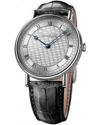 Breguet Classique  Manual Winding Men's Watch, 18K White Gold, Silver Dial, 5967BB/11/9W6