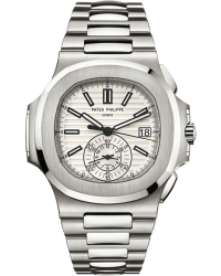Patek Philippe Nautilus  Chronograph Automatic Men's Watch, Stainless Steel, Silver Dial, 5980/1A-019