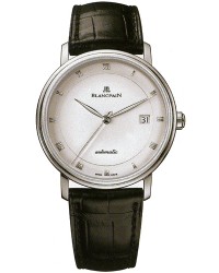Blancpain Villeret  Automatic Men's Watch, Stainless Steel, White Dial, 6223-1127-55