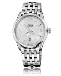 Oris Artelier  Automatic Men's Watch, Stainless Steel, Silver Dial, 623-7582-4071-07-8-21-73