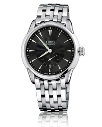 Oris Artelier  Automatic Men's Watch, Stainless Steel, Black Dial, 623-7582-4074-07-8-21-73